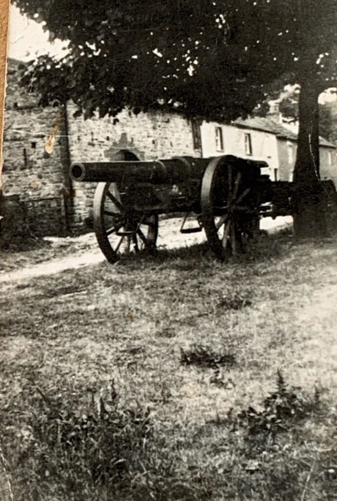 Cannon in Church Brough